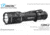 EAGTAC T200C2 Flashlight Kit, XM-L2 U4 CW LED, 1277lm, Black, T200C2-XML2-KIT-CW