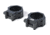 EAW Tactical Shape Blue Line Roll Off Scope Mount, Diameter 36mm, Height 10mm, Screw, Black, Small, 472003610021