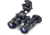 EOTech BinoNV 1x w/ Wilcox G24 Mount, ESA Gen III, White Phosphor, Black, EOT-BINO-AI-B