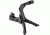 FAB Defense AR-15 Quick Deployment Bipod with an Integrated AGR-43 Pistol Grip, Black, FX-ARPODB