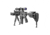 FAB Defense Gen-II Tactical Pivoting QR Vertical Foregrip w/ Integrated Bipod, FX-TPODG2B