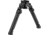 FAB Defense SPIKE Tactical Bipod, 180-251mm Height Range, Picatinny Rail, Black, fx-spikefxb