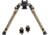 FAB Defense Spike Precision Bipod, Picatinny Rail, 180mm, FDE w/FAB Defense Home SPIKE Claw