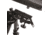 Firefield Stronghold Bipod w/Lever, 6-9in, Black, FF34026