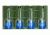 GG&amp;G Battery Caddy CR-123,Pack of 4,Green GGG-1361