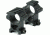 Hawke Sport Optics 2pc 1in. Weaver High Tactical, Black HM7415
