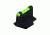 Hiviz DOVM-420 -  3/8in Dovetail Rifle/Muzzle Loader Sight .420in Height, Red/Green DOVM-420