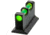 HiViz Glock Interchangeable Litepipe Front Sight