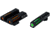HiViz Green/Orange Litepipes w/White Front Ring