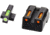 HiViz LiteWave H3 Tritium/Litepipe Pistol Night Sight Set - Fits All Kimber 1911 w/ Fixed Sights, Except Micro