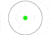 Holosun HE407COMP-GR-6 1x 1.1x0.87 in Reflex Red Dot Sight