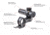iRay USA Bolt IRAYAC80 ILR-1200-1 AC80 Module 1200 yds Detection Range, Black Aluminum