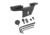Kensight 7in M14 and M1A Mount Split Rail All Steel MIL-STD Picatinny Rail Scope Mount, Black, 660-211