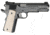 Kensight BoMar BMCS 1911 Sight with Beveled Blade, Arctic White Dot,, Black, 860-006