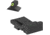 Kensight Bomar BMCS Beveled Blade Adjustable Target 1911 Rear Night Sight Set, Green, 990-028