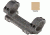 Knight's Armament Scope Mount Assembly, One Piece, 34mm, 1.5in Height, Taupe KM25284-TAU