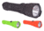 Koehler Bright Star Razor 3-AA LED Flashlight, Black, Hi-Vis Green, Safety Orange
