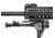 LaRue Tactical Harris BR-S 6-9in Bipod and LT706 QD Lever Mount, Black, 680-001-706-k