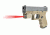 Laserlyte Center Mass Red Laser Sight - Tan CM-MK4T