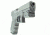 LaserLyte New V4 Laser: Fits All Railed Pistols, Black FSL-4