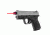 LaserLyte Universal Laser Trainer Pistol Universal, Red, LT-PRE