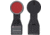 LaserLyte SteelTyme Laser Training Target 2 Pack, Compatible with Training Lasers, Red/Black, 1231433