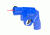 LaserLyte Laser Trainer Pistol Revolver, Blue, LT-TT85
