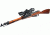 Leapers 2-7x44 30mm Long Eye Relief Scout Rifle Scope w/Glass IE Mil-Dot MaxStrength QD Rings, SCP3-274LAOIEW