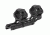 Leapers ACCU-SYNC 1 inch High Profile 34mm / Offset Picatinny Rings AIR12234