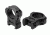 Leapers UTG 1&quot;/2PCs Med. Profile Steel Picatinny Rings, 16 mm Wide RSW1154