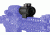 Leapers UTG 4in Compact ITA Red-Green Target Dot Sight w/Integral QD Picatinny Mount SCP-RG40SDQ, EDEMO1