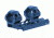 Leapers UTG Accu-Sync 1in High Profile 34mm Offset Pic. Rings, Blue Anodize AIR12234AB