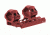 Leapers UTG Accu-Sync 1in High Profile 34mm Offset Pic. Rings, Red Anodize AIR12234AR