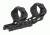 Leapers UTG ACCU-SYNC 34mm High Profile 50mm Offset Picatinny Rings, Black, AIR42250