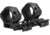 Leapers UTG ACCU-SYNC QR Cantilever Mount, 30mm, High Profile, 34mm Offset, Black, AIR32234Q
