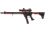 Leapers UTG Angled Index Mount, Keymod, Matte Red, TL-TRK01R