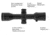 Leapers UTG BugBuster Rifle Scope, 3-12x32mm, 1 inch Tube, Side AO, Mil-dot Reticle, Dovetail Rings, Black SCP-M312AOD