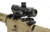Leapers UTG Compact Prismatic 4X32 T4 Scope, 36-Color, Etched Glass T-Dot Reticle, SCP-T4IETDQ