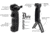 Leapers UTG D Grip with Ambidextrous Quick Release Deployable Bipod, Black, MNT-DG02Q