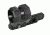 Leapers UTG Keymod Offset Flashlight Ring Mount, Matte Black RG-FL27KC