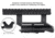 Leapers UTG QD AK Side Mount, M70 N-PAP, Black, Medium, MT-ZAK01