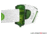 LED Lenser SEO3 Headlamp, Green 880126