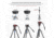Leofoto LM-364C X Version Tripod w/ 75mm Bowl/Platform w/ LH Ballhead Set, Black, LM-364CX+LH-55LR