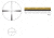 Leupold VX-Freedom 4-12x50mm, 1 inch Tube Rifle Scope, Second Focal Plane, Duplex Reticle, Black, 185365
