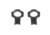 Leupold BackCountry Savage 10/110 Round RCVR 2-PC 30mm Ring Mount, High, 8-40 Adaptable, 187355