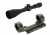 Leupold Mark 2 IMS Integral Mounting System Matte, 1 inch Ring 110290, Leupold Mark AR MOD 1 3-9x40mm P5 Dial Rifle Scope, Matte Black, Mil Dot Reticle 115390