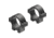 Leupold Open Range Rimfire 11mm / 3/8in 30mm Med, Aluminum, Black, 184800