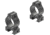 Leupold Rifleman Rifle Scope Rings, .22 Rimfire, 3/8in, Matte Black, 56533