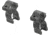 Leupold Rifleman Rifle Scope Rings, See-Thru, 1in, 1.44in Height, Matte Black, 55880