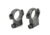 Leupold Rifle Scope Mount Rings, 1in, Ruger M77, High, Matte Black 49952